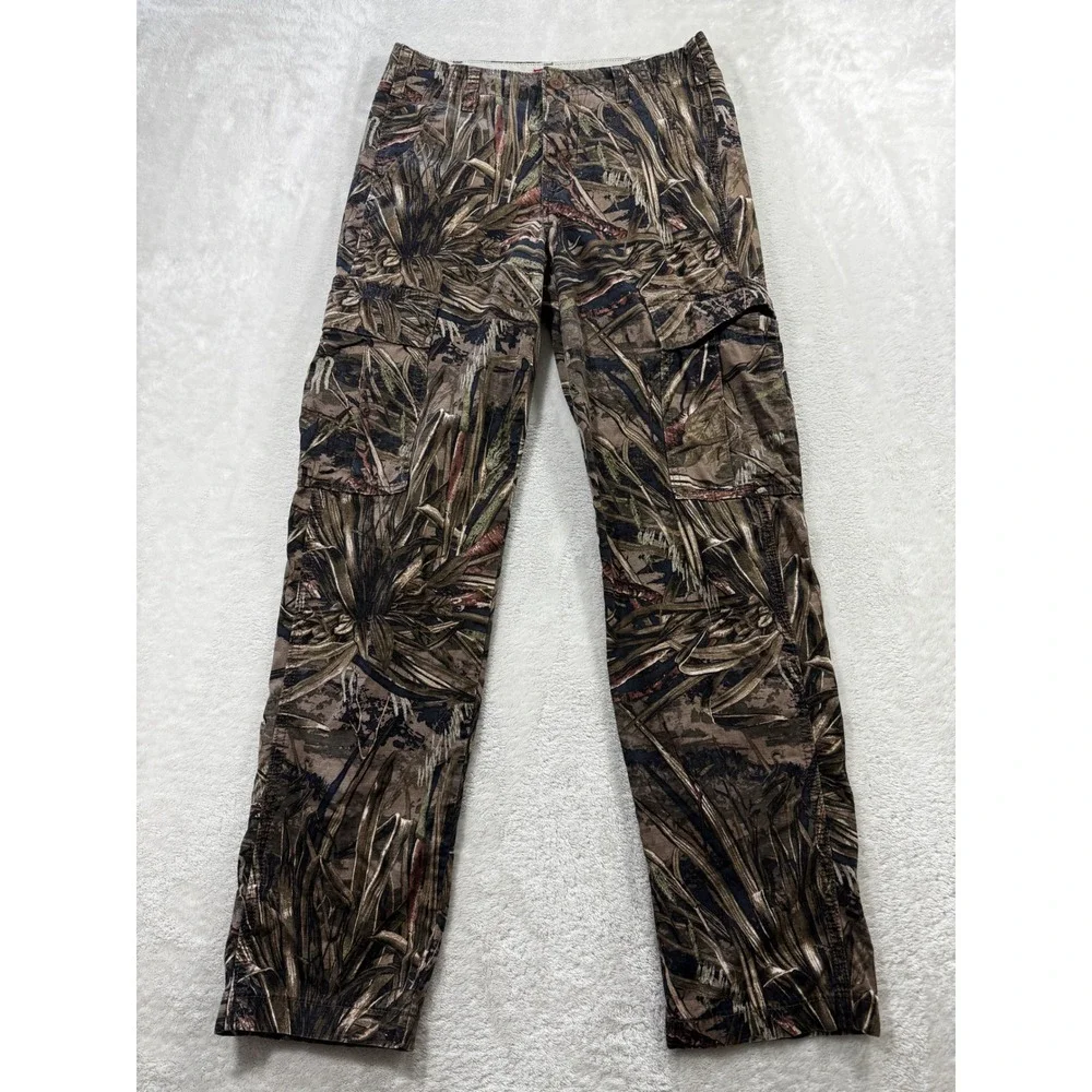 Levi's Mens XX Cargo Straight Camo Pants W28 L32 Meas: 28x31